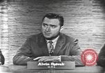 Image of presidential election debate Washington DC USA, 1960, second 10 stock footage video 65675073645