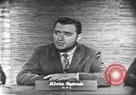 Image of presidential election debate Washington DC USA, 1960, second 16 stock footage video 65675073645