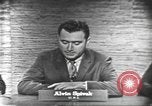 Image of presidential election debate Washington DC USA, 1960, second 18 stock footage video 65675073645