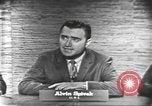 Image of presidential election debate Washington DC USA, 1960, second 19 stock footage video 65675073645