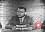 Image of presidential election debate Washington DC USA, 1960, second 22 stock footage video 65675073645