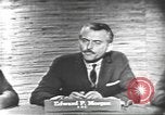 Image of presidential election debate Washington DC USA, 1960, second 6 stock footage video 65675073646