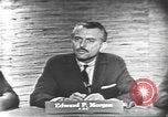 Image of presidential election debate Washington DC USA, 1960, second 7 stock footage video 65675073646