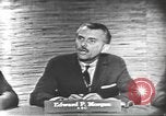 Image of presidential election debate Washington DC USA, 1960, second 11 stock footage video 65675073646