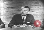 Image of presidential election debate Washington DC USA, 1960, second 12 stock footage video 65675073646