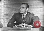 Image of presidential election debate Washington DC USA, 1960, second 5 stock footage video 65675073647