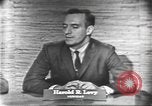 Image of presidential election debate Washington DC USA, 1960, second 6 stock footage video 65675073647