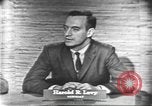 Image of presidential election debate Washington DC USA, 1960, second 14 stock footage video 65675073647