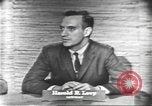 Image of presidential election debate Washington DC USA, 1960, second 18 stock footage video 65675073647