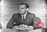 Image of presidential election debate Washington DC USA, 1960, second 19 stock footage video 65675073647