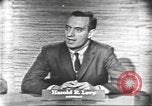 Image of presidential election debate Washington DC USA, 1960, second 27 stock footage video 65675073647