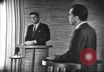 Image of presidential election debate Washington DC USA, 1960, second 62 stock footage video 65675073647