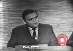 Image of presidential election debate Washington DC USA, 1960, second 8 stock footage video 65675073648
