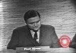 Image of presidential election debate Washington DC USA, 1960, second 10 stock footage video 65675073648