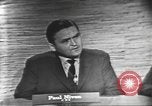 Image of presidential election debate Washington DC USA, 1960, second 11 stock footage video 65675073648