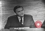 Image of presidential election debate Washington DC USA, 1960, second 12 stock footage video 65675073648