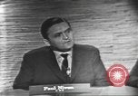 Image of presidential election debate Washington DC USA, 1960, second 13 stock footage video 65675073648
