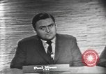 Image of presidential election debate Washington DC USA, 1960, second 19 stock footage video 65675073648