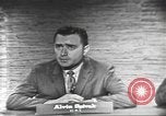 Image of presidential election debate Washington DC USA, 1960, second 8 stock footage video 65675073649