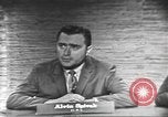 Image of presidential election debate Washington DC USA, 1960, second 13 stock footage video 65675073649