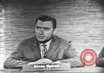 Image of presidential election debate Washington DC USA, 1960, second 16 stock footage video 65675073649