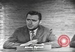 Image of presidential election debate Washington DC USA, 1960, second 27 stock footage video 65675073649
