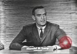 Image of presidential election debate Washington DC USA, 1960, second 6 stock footage video 65675073650