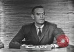 Image of presidential election debate Washington DC USA, 1960, second 9 stock footage video 65675073650