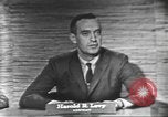 Image of presidential election debate Washington DC USA, 1960, second 10 stock footage video 65675073650