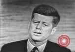 Image of presidential election debate Washington DC USA, 1960, second 46 stock footage video 65675073650