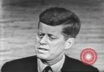 Image of presidential election debate Washington DC USA, 1960, second 58 stock footage video 65675073650