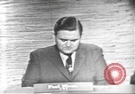Image of presidential election debate Washington DC USA, 1960, second 5 stock footage video 65675073651