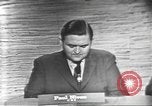 Image of presidential election debate Washington DC USA, 1960, second 8 stock footage video 65675073651
