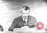 Image of presidential election debate Washington DC USA, 1960, second 3 stock footage video 65675073652