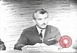 Image of presidential election debate Washington DC USA, 1960, second 4 stock footage video 65675073652