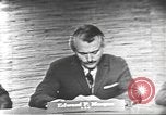 Image of presidential election debate Washington DC USA, 1960, second 16 stock footage video 65675073652