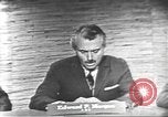 Image of presidential election debate Washington DC USA, 1960, second 17 stock footage video 65675073652