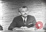 Image of presidential election debate Washington DC USA, 1960, second 20 stock footage video 65675073652
