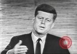Image of presidential election debate Washington DC USA, 1960, second 39 stock footage video 65675073652