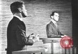 Image of presidential election debate Washington DC USA, 1960, second 58 stock footage video 65675073652