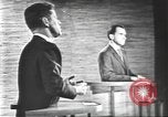 Image of presidential election debate Washington DC USA, 1960, second 60 stock footage video 65675073652