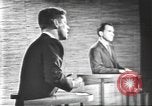 Image of presidential election debate Washington DC USA, 1960, second 61 stock footage video 65675073652