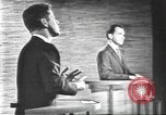 Image of presidential election debate Washington DC USA, 1960, second 62 stock footage video 65675073652