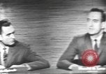 Image of presidential election debate Washington DC USA, 1960, second 13 stock footage video 65675073653