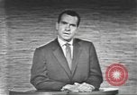 Image of presidential election debate Washington DC USA, 1960, second 62 stock footage video 65675073653
