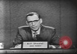 Image of presidential election debate United States USA, 1960, second 21 stock footage video 65675073654