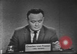 Image of presidential election debate United States USA, 1960, second 4 stock footage video 65675073655