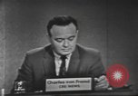 Image of presidential election debate United States USA, 1960, second 5 stock footage video 65675073655