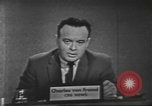 Image of presidential election debate United States USA, 1960, second 9 stock footage video 65675073655