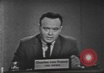 Image of presidential election debate United States USA, 1960, second 10 stock footage video 65675073655